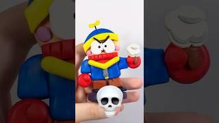 Грубый Лу | BRAWL STARS #shorts #лепка #lou #southpark