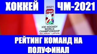 Хоккей: Чемпионат мира по хоккею 2021. Кто попадёт в полуфинал? Рейтинг команд