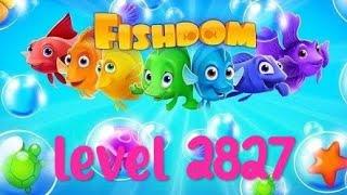 completing level 2827 in fishdom