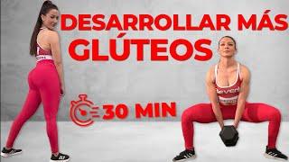GROW YOUR BUTT at HOME with DUMBBELLS - Increase Buttocks