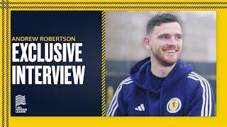 Andrew Robertson's Most Searched Questions   | Exclusive Interview | Scotland National Team