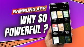 Why is This SAMSUNG NOTE APP The Most Powerful on Android ?