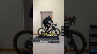 Knee Pain While Cycling? Saddle Height Could Be To Blame! #bikefit #cycling