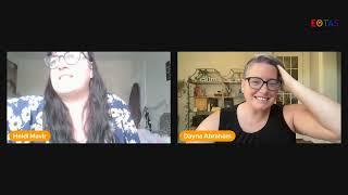Heidi Mavir an Dyna Abraham in conversation