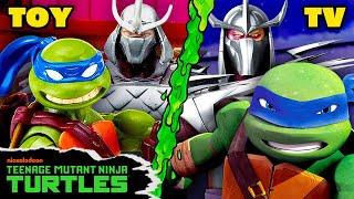 TMNT Toys | Leo & Splinter's Epic Battle Against Shredder! ️ | Teenage Mutant Ninja Turtles