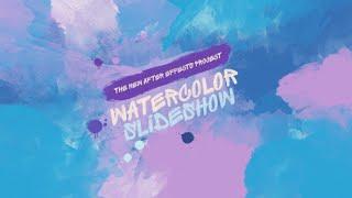 Watercolor Slideshow  (After Effects Template) AE Templates