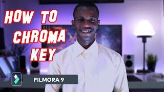 HOW TO EDIT CHROMA KEY : FILMORA 9 GREEN SCREEN