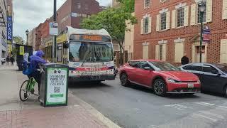 SEPTA 2008 New Flyer DE40LF-R #8450 on Rt.47