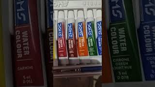 Doms watercolor tube#shortvideo #youtubeshorts # Lavishka art studio