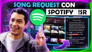  El Chat Elige la Música de Spotify con el Comando !sr / Para Twitch, YouTube y Kick 