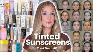 I Tried The Top 36 Tinted Sunscreens... Tinted SPF Showdown!