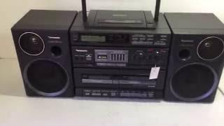 PANASONIC RX-DT680 CD Radio Double Cassette Boombox