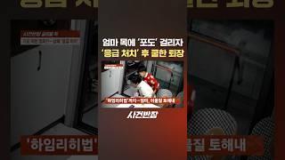엄마 목에 '포도' 걸리자 '응급 처치' 후 쿨한 퇴장 #제보는 #사건반장 #shorts #엄마 #기도 #포도 #남매 #응급처치 #하임리히법 #아들 #게임 #퇴장