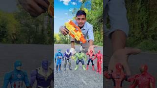 Soft Bullet Gun And Avengers Set Ki Unboxing