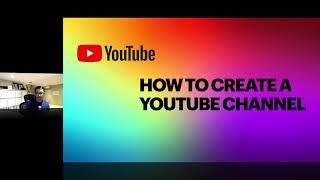 How to create a YouTube channel and cover image