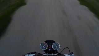 Покатушки на Альфе 100 км/ч по селу