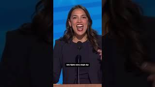 AOC at DNC: ‘Trump would sell this country for a dollar’