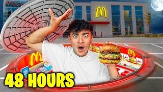 5 DAYS IN THE WORLDS BIGGEST MCDONALDS *HIDDEN GAMING FORT*