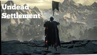 DARK SOULS 3 - Ashen One Enters Undead Settlement (PS4 Pro)