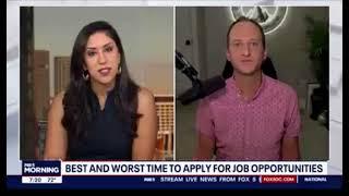 Why Q3 & Q4 Are the Best Times to Apply For a Job - Interview with AJ Mizes on Fox 5 DC