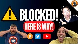 WHY I HAVE BLOCKED THESE BITCOIN AND CRYPTO MOONBOYS