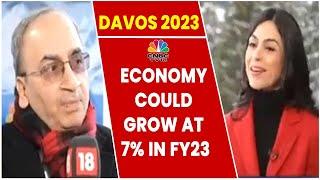 SBI Chairman DK Khara Says Economy Could Grow At 7% In FY23 | Exclusive | Davos 2023