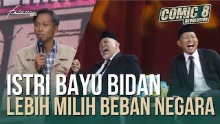 Eliminasi Day 10 | Istri Bayu Bidan Lebih Milih Beban Negara #Comic8Revolution