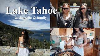 LAKE TAHOE VLOG | chill days at home, grocery shopping + cook with me!