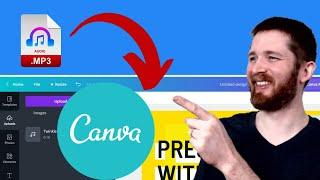 How to Instantly Add Music to Canva for Free!  Upload Your Own Song to a Canva Image or Video Design