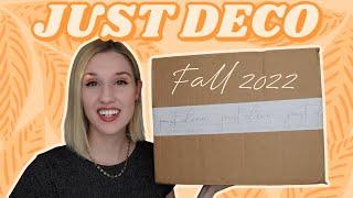 Just Deco | Fall 2022 | BEST BOX YET??