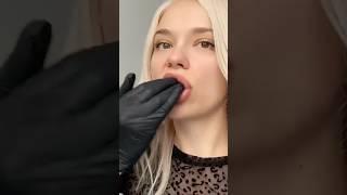 Asmr - spit painting in black gloves #asmr #tingles #spitpainting