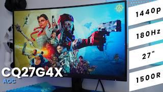 This Gaming Monitor Costs £150… But Is It Any Good? - AOC CQ27G4X