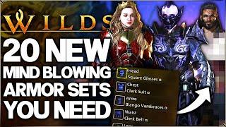 Monster Hunter Wilds - 20 New GAME CHANGING Layered Armor Sets - Best of All Time & More! (Fashion)