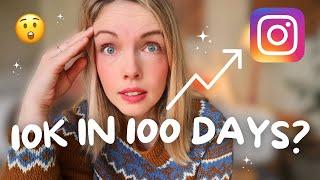 10K Instagram followers in 100 days? Let's see!  (my 2025 Instagram growth strategies)