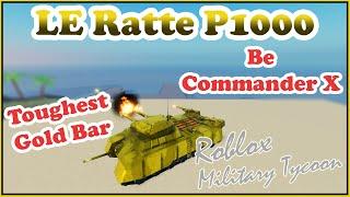 LE Ratte P1000, The Toughest Yet In Military Tycoon Roblox