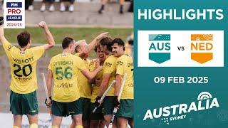 FIH Hockey Pro League 2024-25 Highlights: Australia vs Netherlands (M) | Match 2