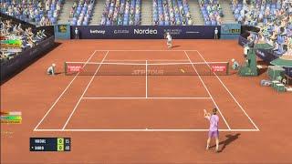 Rafael Nadal VS Leo Borg | BASTAD | Incredible Difficulty | Tennis Elbow 4 | Gameplay