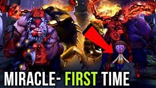 Miracle- First Time Ever with Pudge Arcana - Dendi Doll Magic Power - Dota 2