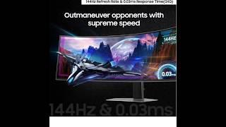 49" Samsung OLED G9 Gaming Monitor – $899! Dual QHD, 144Hz BEAST!