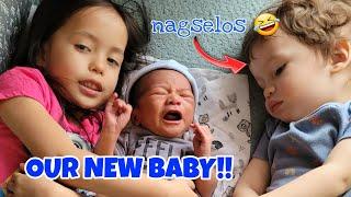 MEET OUR NEW BABY - PINAGSELOSAN! FILIPINA CANADIAN FAMILY | Racz Kelly