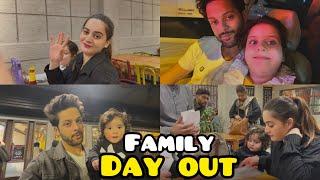 Family day out  | had lunch with aiman appi ️ | 2 plan cancel ho gye hamare 