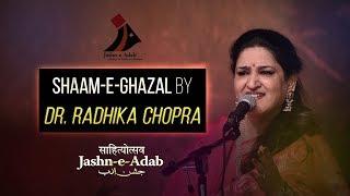 Shaam-e-Ghazal by Dr. Radhika Chopra at Jashn-e-Adab 8th Poetry Festival 2019 Phase-2