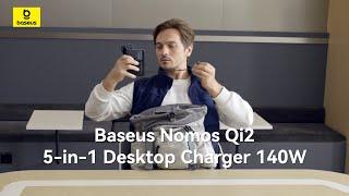 Always overwhelmed by too many gadgets? The Nomos 5-in-1 retractable desktop charger can help