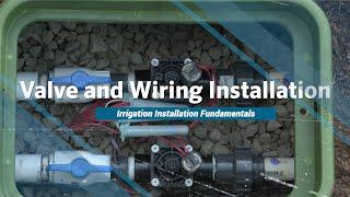 Hunter IIF Training:  Valve and Wiring Installation