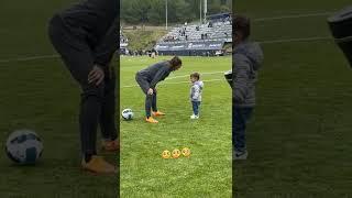 Alex Morgan and her daughter Charlie 