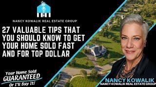 27 Valuable Tips That You Should Know to Get Your Home Sold Fast and for Top Dollar