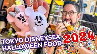 Tokyo DisneySea Halloween Food Tour 2024!