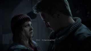 Chris and Ashley being cute | Until Dawn