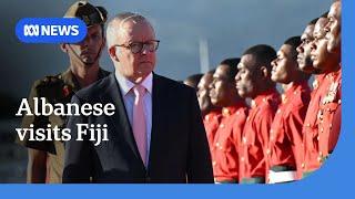 Anthony Albanese bound for G7 summit after quick stop in Fiji | ABC NEWS