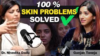 ULTIMATE Skincare Guide: Acne, Aging, Sunscreen, Supplements | Dr. Nivedita Dadu with GunjanShouts